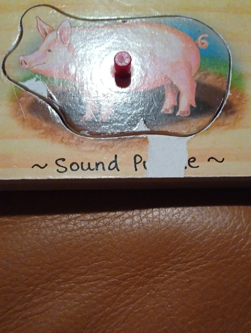 - Melissa & Doug Farm Animal Sound Puzzle — Multicolor Wooden Kids Toy - Picture 9 of 13